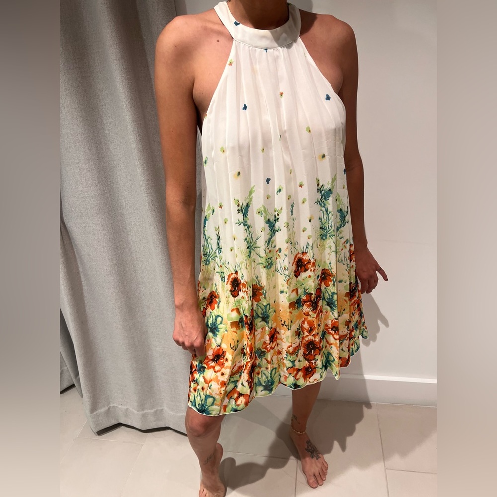 Floerns Women's Summer Chiffon Sleeveless Party Dress